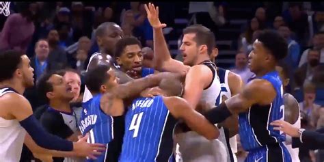 From Pushes to Punches: Orlando Magic's Most Memorable Fights